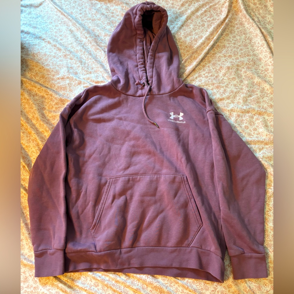 Purple under amour sweatshirt size small
